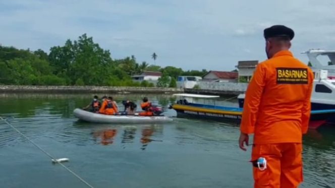 
 Pencarian Nelayan Hilang di Morowali, Sulawesi Tengah. Foto: Basarnas Palu