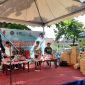 Kepala Dinas Lingkungan Hidup (DLH) Kota Palu, M Arif Lamakarate menghadiri acara Hari Peduli Sampah Nasional Tingkat Provinsi Sulawesi Tengah tahun 2023 di Taman Pujasere Tinggede Jalan Tavanjuka Mas, Selasa 28 Februari 2023. Foto : Humas Pemkot Palu