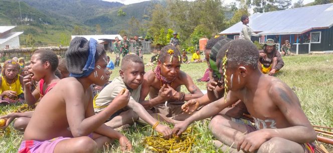 
 Wah, di Lanny Jaya Papua Juga Ada Patung Kristus Penebus Seperti di Brasil