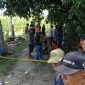 Lokasi penemuan mayat gadis dibakar di Desa Sidondo 1 Sigi. Foto : Humas Polres Sigi