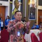 Ketua Komisi IV DPRD Provinsi Sulawesi Tengah Alimuddin Paada menghadiri kegiatan Rapat Kerja Nasional Ikatan Alumni Universitas Tadulako. Foto: DPRD Sulteng