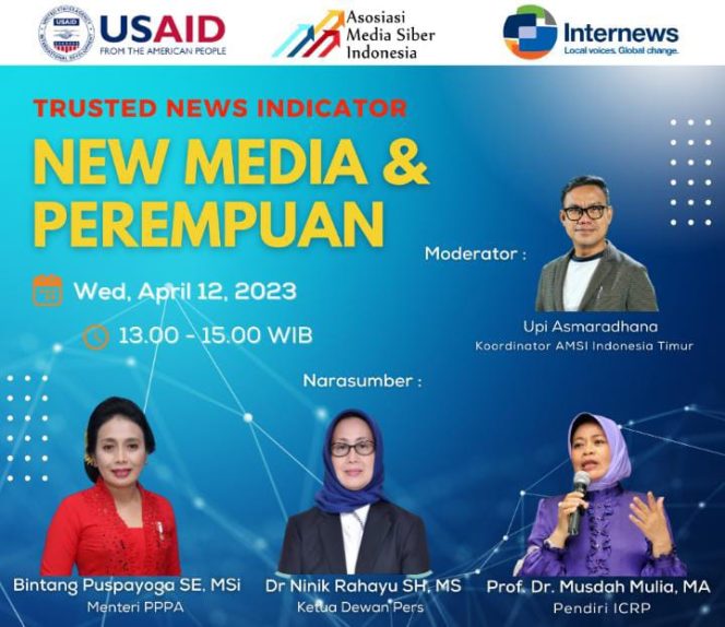 
 Asosiasi Media Siber Indonesia (AMSI) dengan dukungan Internews dan USAID MEDIA melanjutkan serial workshop Trusted News Indicator yang kedua. Foto: istimewa