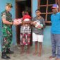 Peleton Kesehatan Pasukan Badak Hitam Bantu Anak di Papua. Foto: istimewa