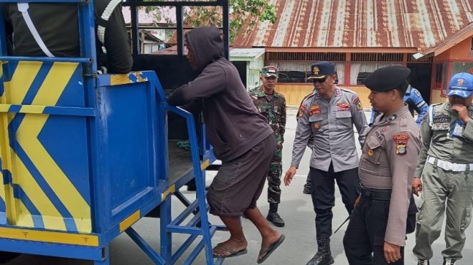 
 Satgas Tangkap 9 Juru Parkir Liar di Palu, Kamis 13 Juni 2024. Foto: Istimewa