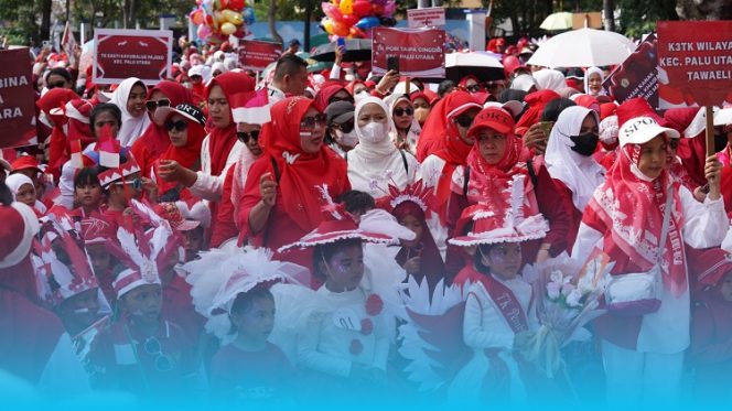 
 PAUD Kota Palu Meriah, Anak-anak Happy. Foto: Istimewa